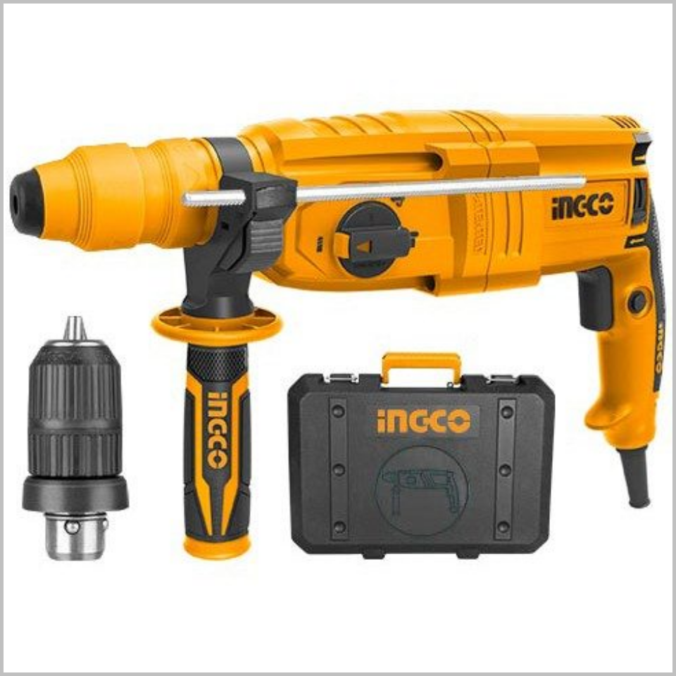 สว่านโรตารี่ 3 ระบบ SDS Plus 26 mm. 800W RGH9028-2 INGCO