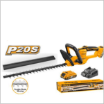 เครื่องแต่งพุ่มไม้ไร้สาย 18" (450mm.) 20V แบต1+แท่นชาร์จ CHTLI20461 INGCO