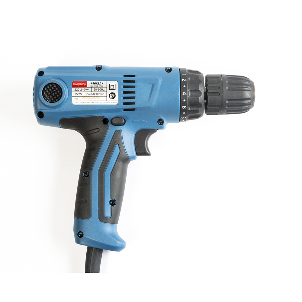 สว่านไฟฟ้า10 มม. 250W ซ้าย-ขวา ปรับแรงบิด16 ระดับ DJZ08-10 Keyless 220V. Dongcheng (DCดีจริง) - Image 2