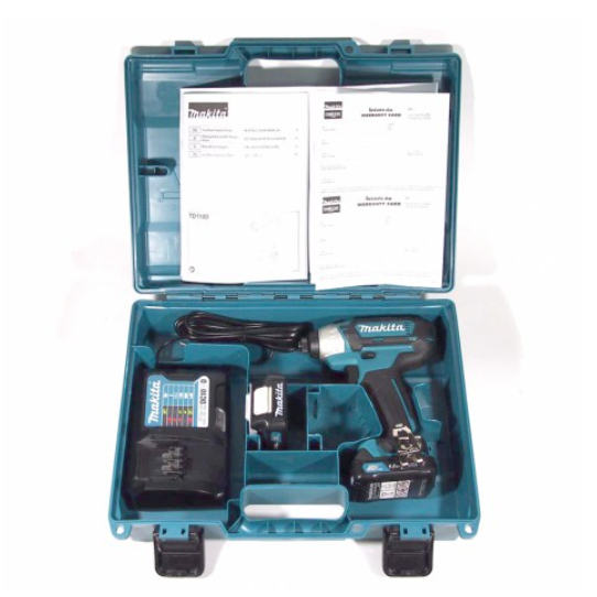 สว่านไขควงกระแทกไร้สาย 12VMAX TD110DWYE Makita - Image 5