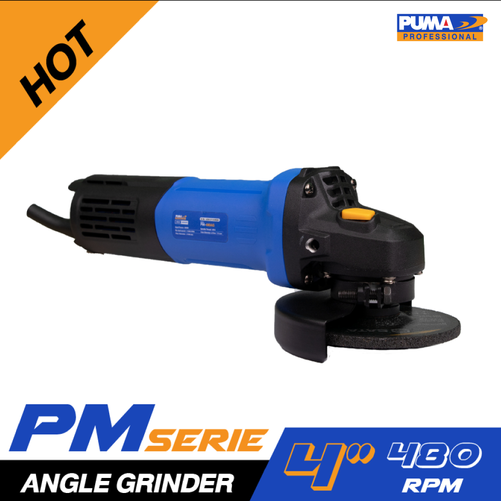 เครื่องเจียร 4" 800W สวิทซ์ท้าย PM-480AG PUMA - Image 3