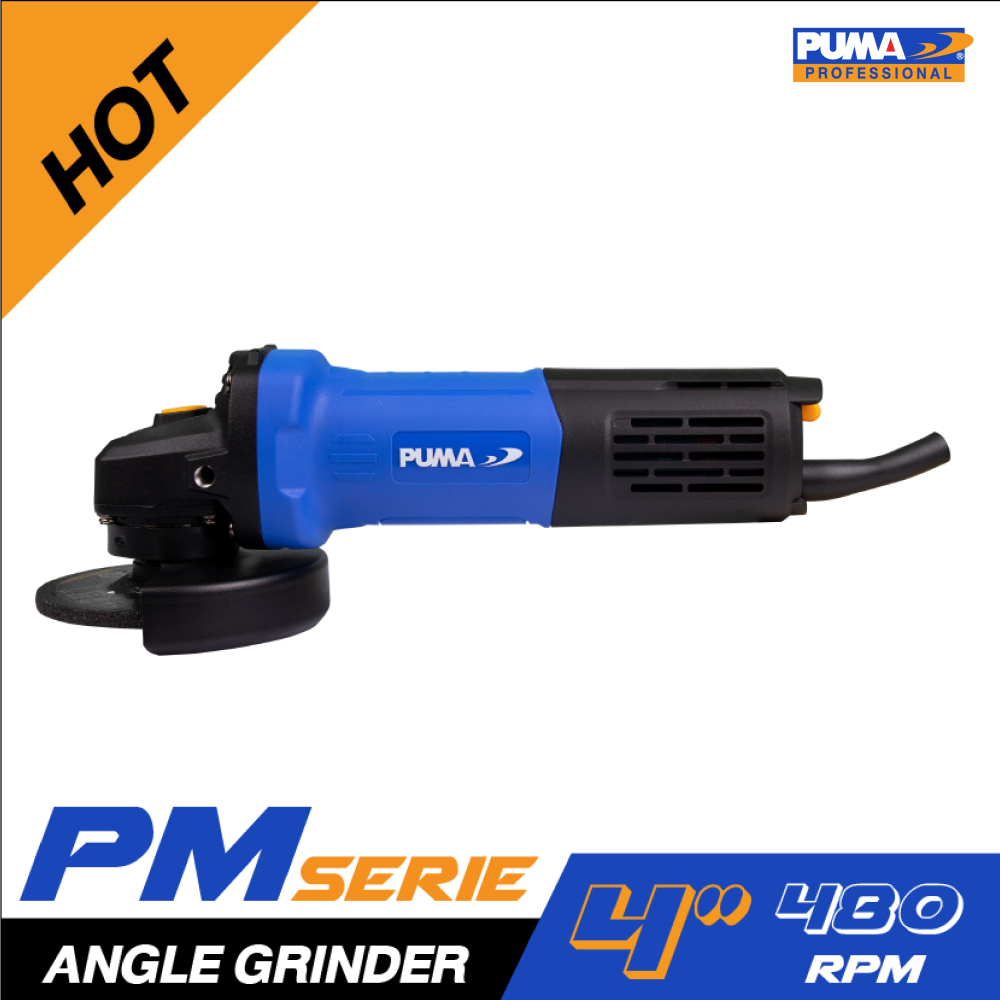 เครื่องเจียร 4" 800W สวิทซ์ท้าย PM-480AG PUMA - Image 2