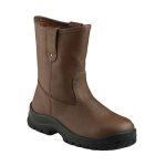 รองเท้าบูทเซฟตี้ ยี่ห้อ KRUSHERS รุ่น Texas สีน้ำตาล